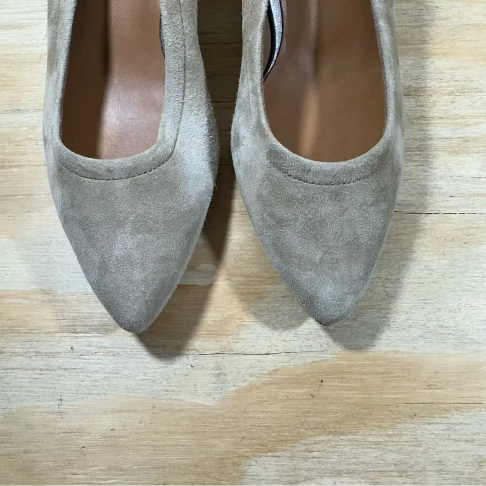 Paul Green Suede Tan Pumps Women’s Size 7
